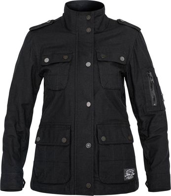 John Doe Damen Motorrad Jacke Women Explorer Black