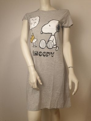 NEU The Peanuts Damen Nachthemd Schlafshirt Pyjama Snoopy Gr. S