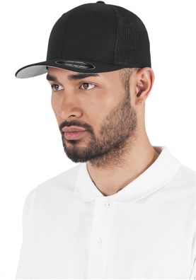 Flexfit Cap Mesh Trucker Black