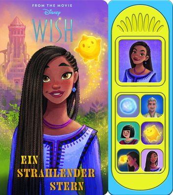 Disney Wish - Ein strahlender Stern - Soundbuch - Pappbilderbuch mit 7 Gerä