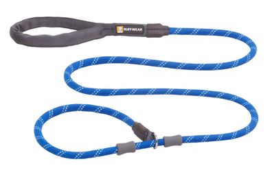 Ruffwear Just-a-Cinch Hundeleine Blue Pool