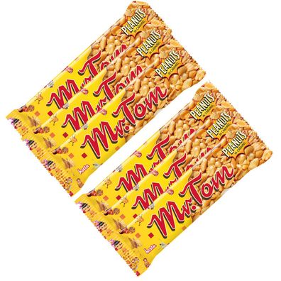 Mr Tom Erdnussriegel geröstete Erdnüsse mit Karamell 40g 6er Pack