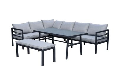 bellavista Gartenlounge Aluminium Lounge San Menaio anthrazit