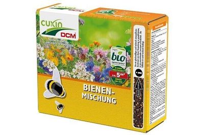 Cuxin DCM Blumensamen mit organischem Dünger Bienen-Mischung Samen 260 g