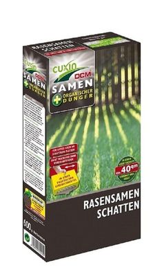 Cuxin DCM Rasensamen Schatten 600 g