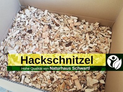 Premium 120 Liter Hackschnitzel Holzhackschnitzel Holz Heizung Smoker Räuchern