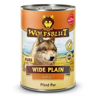 Wolfsblut Adult Wide Plain Pure - Pferd Pur 6 x 395 g