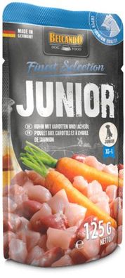 Belcando Junior | Huhn mit Karotten und Lachsöl 12 x 125g | Pouch