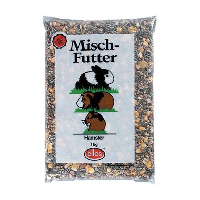 ELLES Hamsterfutter | Mischfutter | 15 x 1 KG (1 VE)