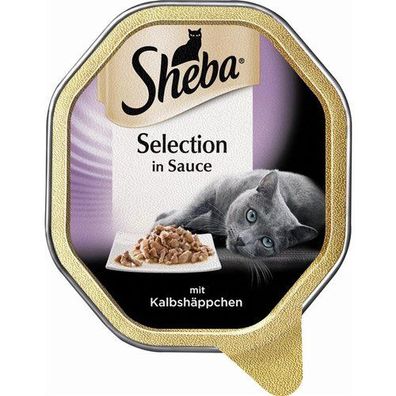 Sheba Schale Selection in Sauce Kalbshäppchen 2x11x85g