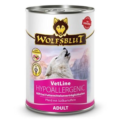 Wolfsblut VetLine Hypoallergenic 6 x 395g