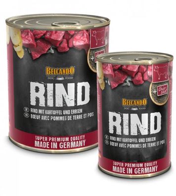 Belcando Rind mit Kartoffel & Erbsen | 6 x 400g