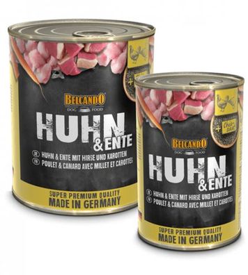 Belcando Huhn & Ente mit Hirse & Karotten | 6 x 400g