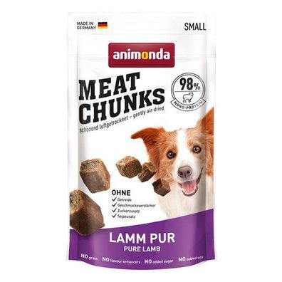 Animonda Snack Meat Chunks Lamm pur 8 x 60g