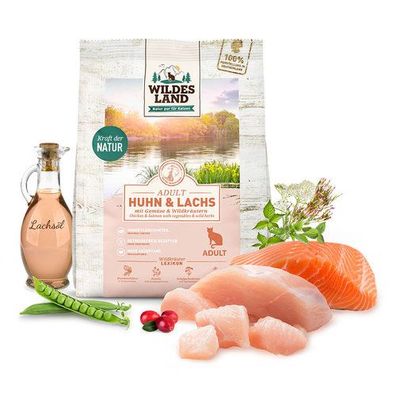 Wildes Land Classic Adult Huhn und Lachs 400 g