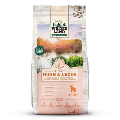 Wildes Land Classic Adult Huhn und Lachs 1,2 kg