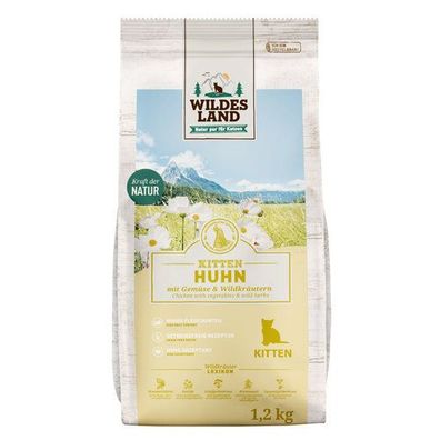 Wildes Land Classic Kitten Huhn 1,2 kg