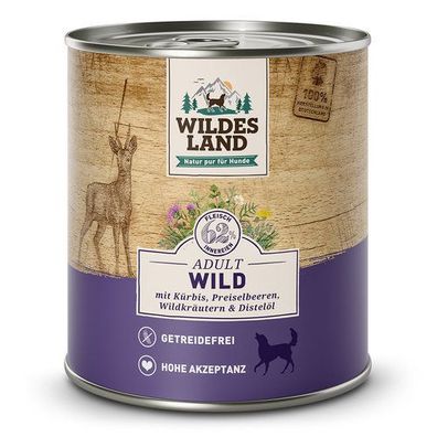 Wildes Land Classic Adult Wild mit Kürbis 6 x 800 g