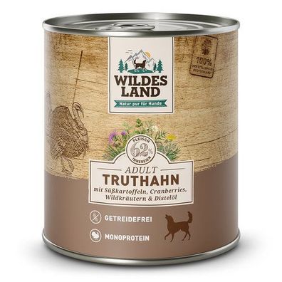 Wildes Land Classic Adult Truthahn mit Süßkartoffel 6 x 800 g