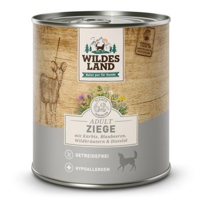 Wildes Land Classic Adult Ziege mit Kürbis 6 x 800 g
