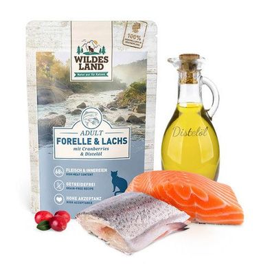 Wildes Land Classic Adult Forelle und Lachs 90 g