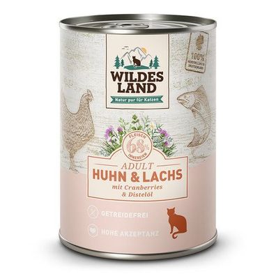 Wildes Land Classic Adult Huhn & Lachs 400 g