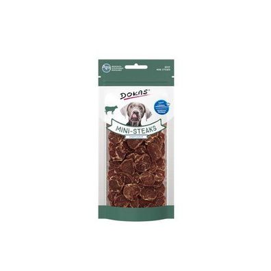 Dokas Dog Mini Steaks Rindfleisch 1 VE (12 x 50 g)