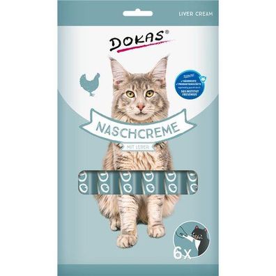 Dokas Cat Snack Nasch-Creme mit Leber