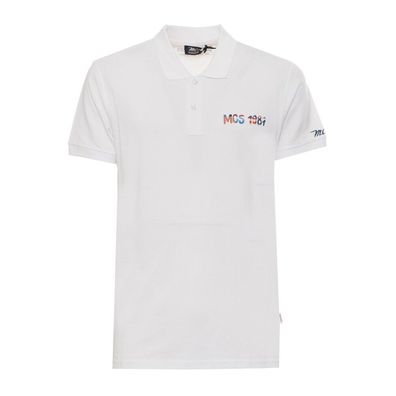 MCS - Polo - 10BPS002-L2301-WHITE-GL - Herren