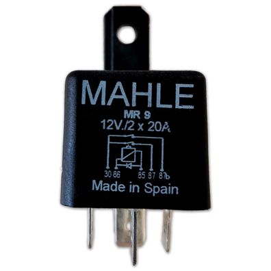 MAHLE MR9 Doppelrelais Schließer 12V, 2x20A mit Diode