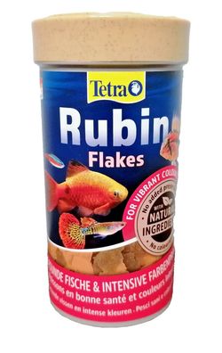 Tetra Rubin 250ml - Futter Flockenfutter mit Farbverstärker