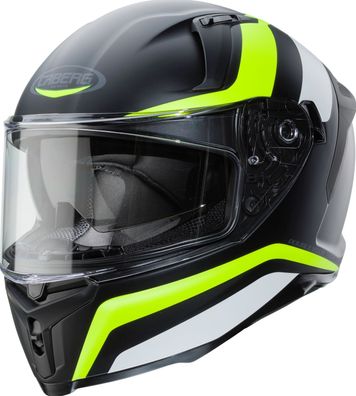 Caberg Integralhelm Avalon Blast Matt Schwarz/Weiß/Fluo Gelb