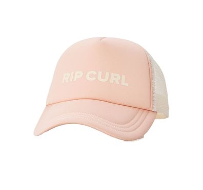 RIP CURL Women Snapback Trucker Cap Classic Surf peach