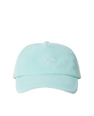 RIP CURL Women Snapback Trucker Cap Search Icon sky blue