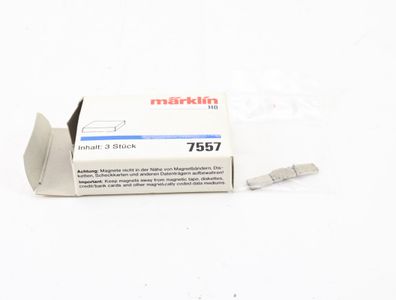 Märklin H0 7556 Fahrzeugmagnete 3 Stück 1:87