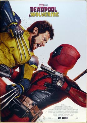 Deadpool & Wolverine - Original Kinoplakat A0 - Hauptmotiv-Ryan Reynolds - Filmposter