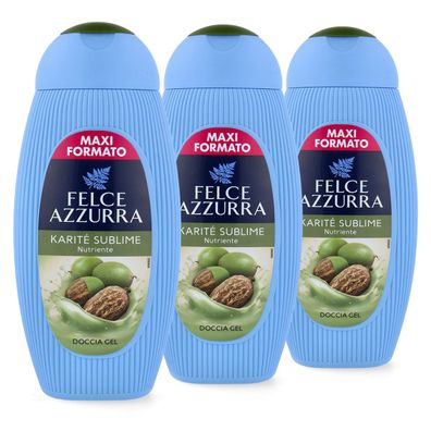 Paglieri Felce Azzurra Karité Sublime Duschgel 3 x 400 ml