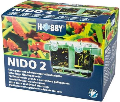 Hobby Nido 2 - Ablaichbehälter Aufzuchtbecken Jungfisch Babybecken