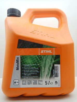 Stihl Motomix 5 Liter 0781 999 6301 Vorgemischter Kraftstoff Gerätebenzin