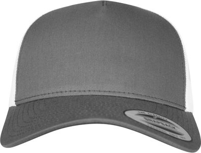 Flexfit Cap 5-Panel Retro Trucker 2-Tone Cap Cha/White