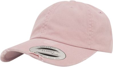 Flexfit Cap Low Profile Destroyed Cap Pink