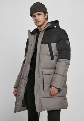 Urban Classics Jacke Puffer Parka Asphalt/Black