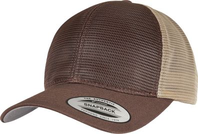 Flexfit Cap YP Classics 360 Omnimesh Cap 2-Tone Brown/Khaki