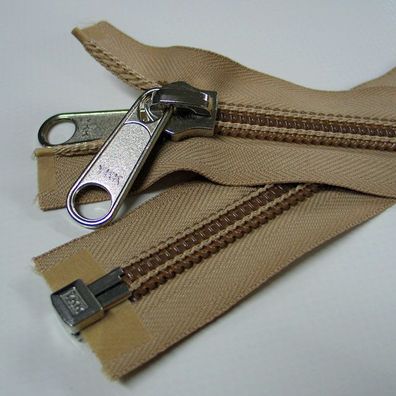 YKK Reißverschluss 10mm teilbar einwege - beige