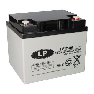 Landport EV12-50 T6 12V 50Ah AGM Deep Cycle Bleiakku