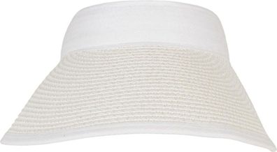 Urban Classics Logo Bast Visor White