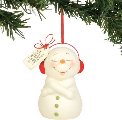 Snowpinions Pick Me Off My Feet Hug Hanging Ornament