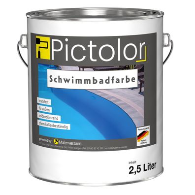 Pictolor® Schwimmbadfarbe - 2,5 Liter