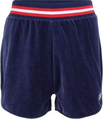 Fila Damen Kurze Hose Zell High Waist Shorts Medieval Blue