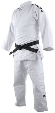 adidas Judoanzug J650 Contest Weiß/Schwarz